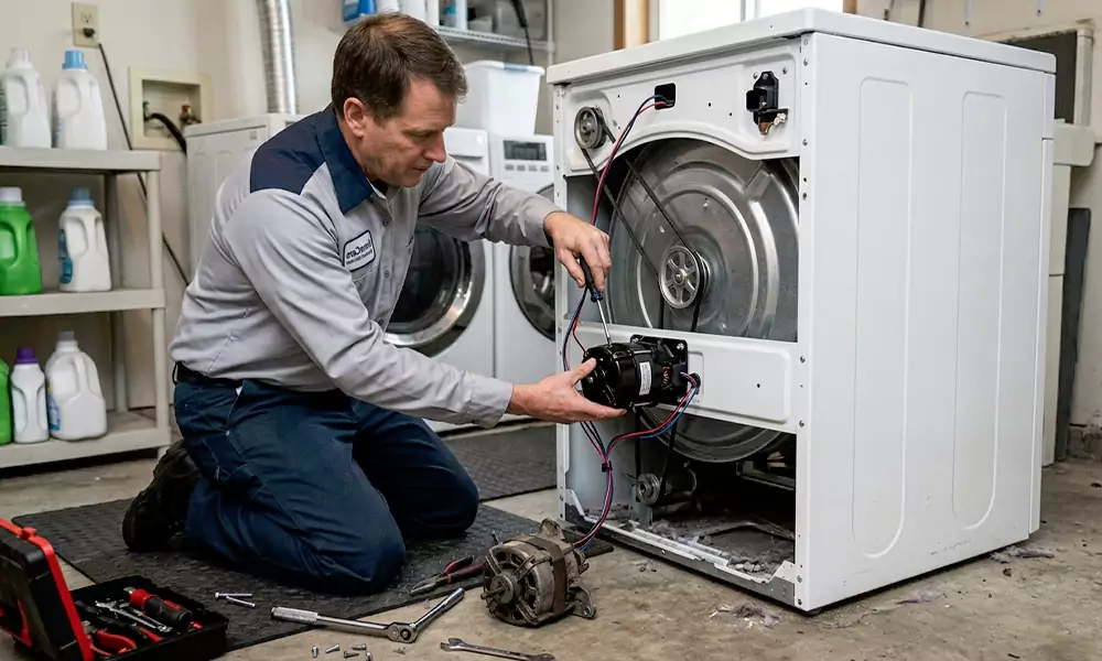 Dryer Motor Replacement in Bonita, CA