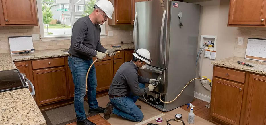 Propane Refrigerator Installation in Bonita